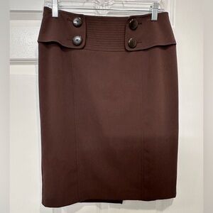 Apt. 9 Chocolate Brown Pencil Skirt